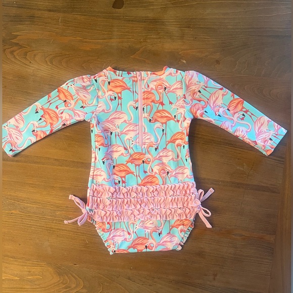 Ruffle butts fab flamingo - Picture 2 of 8